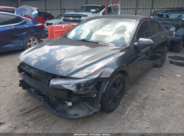5NPLS4AG5MH020036 2021 HYUNDAI ELANTRA Gray Front left