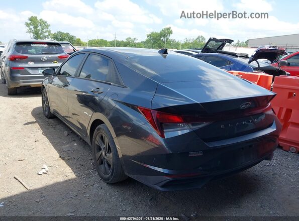 5NPLS4AG5MH020036 2021 HYUNDAI ELANTRA Gray Rear left