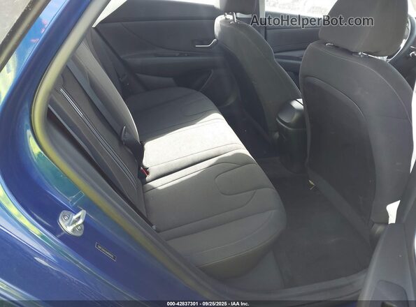 5NPLS4AG5MH044742 2021 HYUNDAI ELANTRA Dark Blue Widok naklejki z numerem VIN