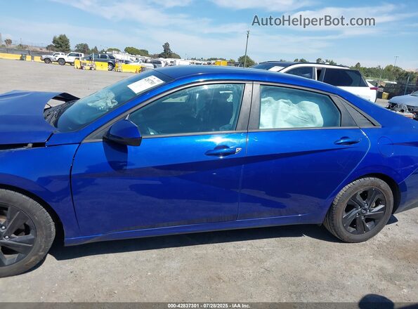 5NPLS4AG5MH044742 2021 HYUNDAI ELANTRA Dark Blue 