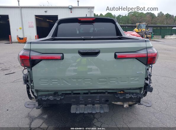 5NTJCDAE6NH022805 2022 HYUNDAI SANTA CRUZ Green Widok z przodu