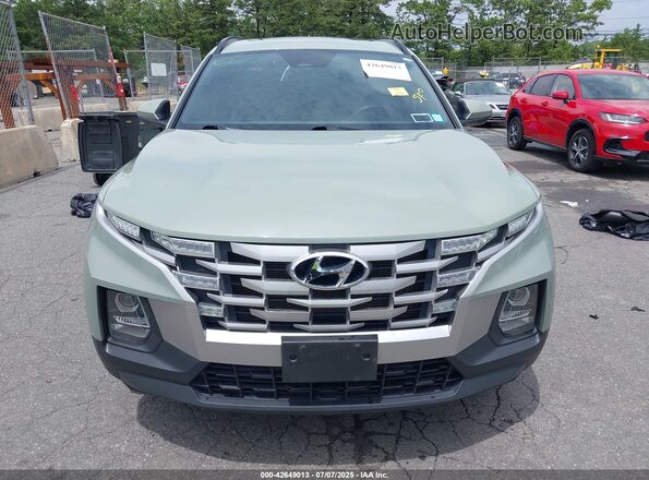 5NTJCDAE6NH022805 2022 HYUNDAI SANTA CRUZ Green Widok wnętrza z tyłu