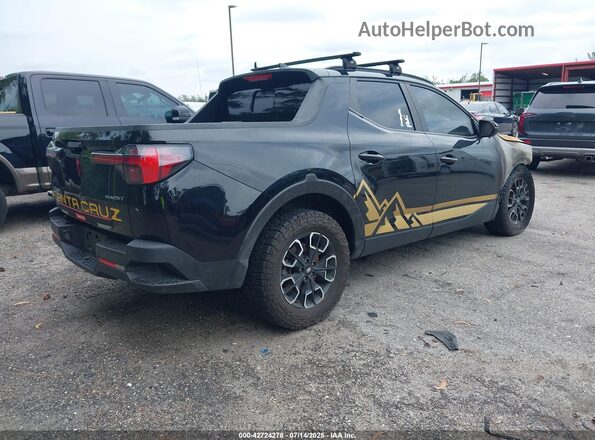 5NTJDDAF8NH015859 2022 HYUNDAI SANTA CRUZ Black უკანა მარჯვენა