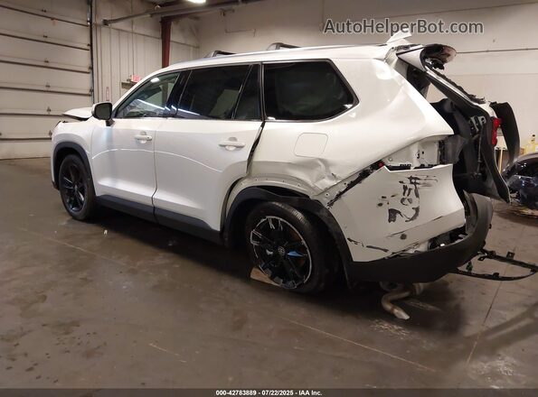 5TDAAAB55RS066439 2024 TOYOTA GRAND HIGHLANDER White Trasero izquierdo