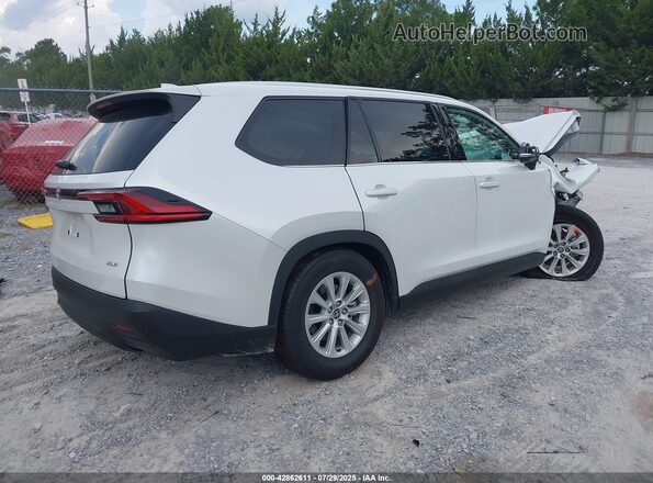 5TDAAAB55SS084459 2025 TOYOTA LE White Задня права чверть