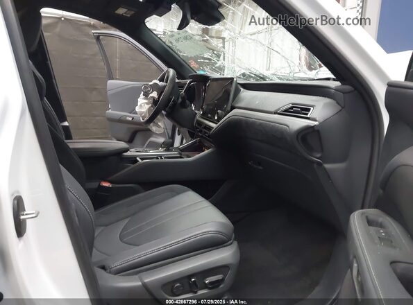 5TDABAB61SS008968 2025 LEXUS TX 500H White Вид салону спереду