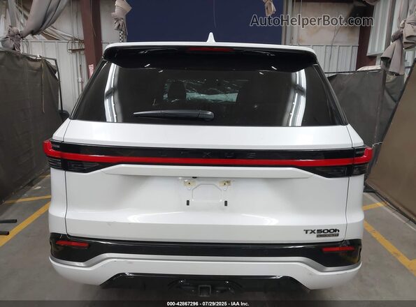 5TDABAB61SS008968 2025 LEXUS TX 500H White 