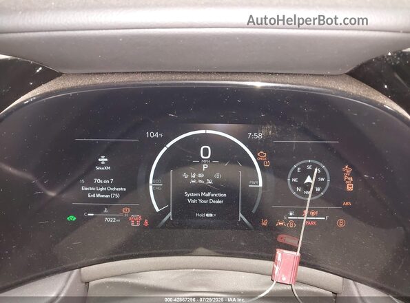 5TDABAB61SS008968 2025 LEXUS TX 500H White Вид задніх сидінь