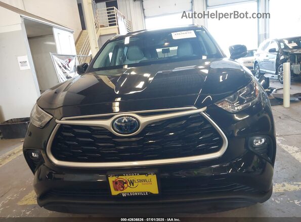 5TDABRCH0PS600030 2023 TOYOTA HIGHLANDER HYBRID Black 