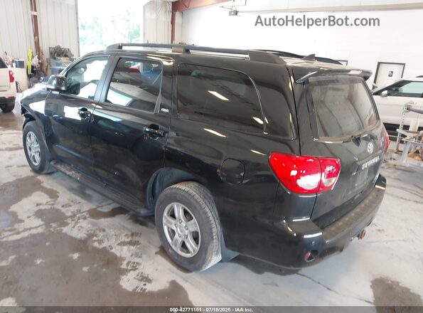 5TDBW5G11GS139984 2016 TOYOTA SEQUOIA Black Trasero izquierdo