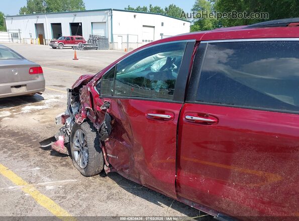 5TDDSKFC5MS036942 2021 TOYOTA SIENNA Красный 