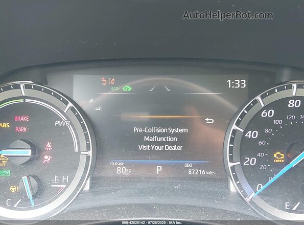 5TDFARAH7NS015194 2022 TOYOTA HIGHLANDER HYBRID Dark Blue 