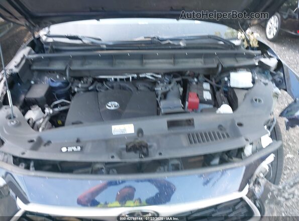 5TDGZRBH8MS103035 2021 TOYOTA LE Blue Widok z tyłu