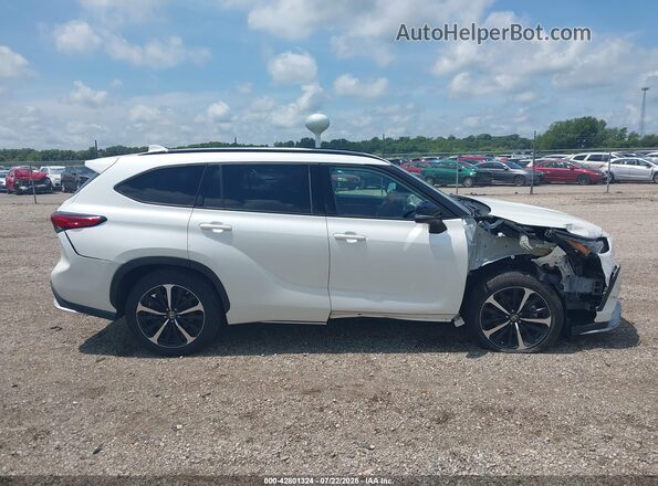 5TDJZRBH6MS066606 2021 TOYOTA HIGHLANDER White Սալոնի 360 աստիճան տեսք