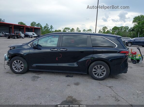 5TDYRKEC8MS038683 2021 TOYOTA LE Черный 