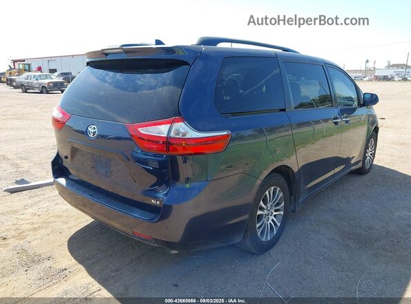 5TDYZ3DC1JS961218 2018 TOYOTA LE Blue Rear right