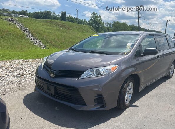 5TDZZ3DC3LS077045 2020 TOYOTA SIENNA  Widok wnętrza 360 stopni