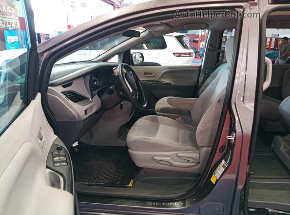 5TDZZ3DC3LS077045 2020 TOYOTA SIENNA  Widok naklejki z numerem VIN