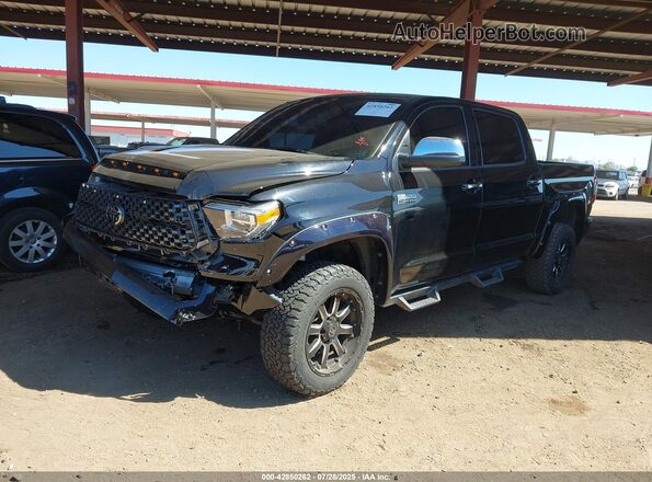 5TFAY5F16MX023953 2021 TOYOTA TUNDRA Черный Передняя левая четверть