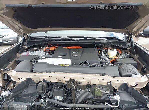 5TFPC5DB4SX106217 2025 TOYOTA TUNDRA HYBRID Коричневый Вид сзади