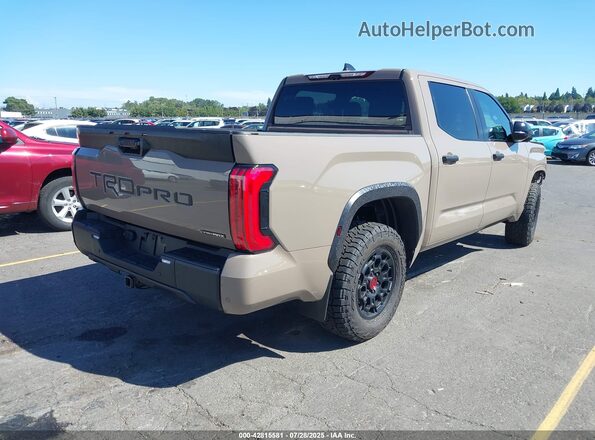 5TFPC5DB4SX106217 2025 TOYOTA TUNDRA HYBRID Коричневый Задняя правая четверть