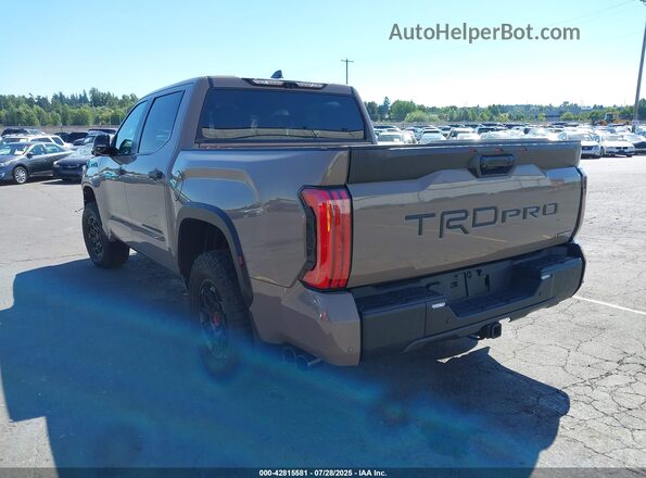 5TFPC5DB4SX106217 2025 TOYOTA TUNDRA HYBRID Коричневый Задняя левая четверть