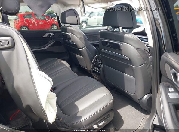 5UX23EM08S9Y16412 2025 BMW X7 Black Vista de la etiqueta del VIN