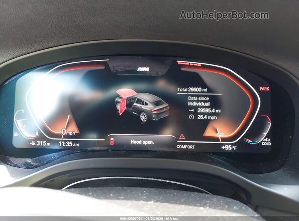 5UX33DT04R9U95141 2024 BMW X4 White 