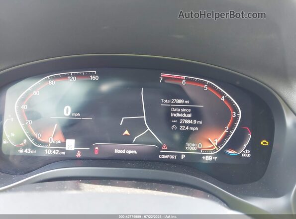 5UX43DP01P9N72284 2023 BMW X3 Black 