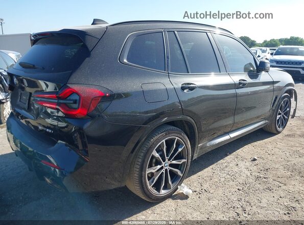 5UX43DP0XP9R25900 2023 BMW X3 Black უკანა მარჯვენა