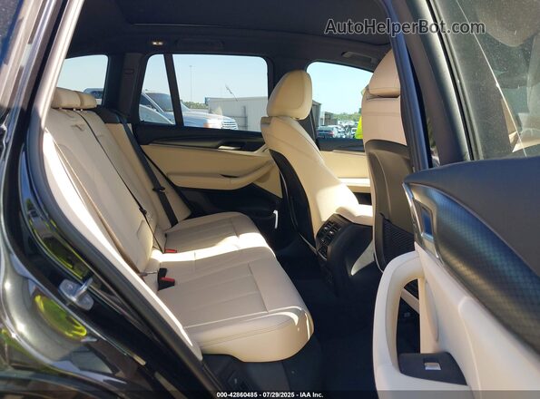 5UX43DP0XP9R25900 2023 BMW X3 Black VIN კოდის სტიკერის ხედი