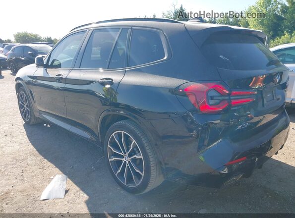 5UX43DP0XP9R25900 2023 BMW X3 Black უკანა მარცხენა