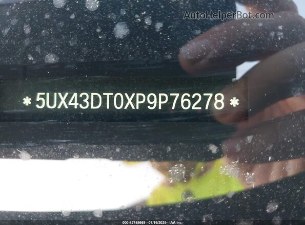 5UX43DT0XP9P76278 2023 BMW X4 Black 