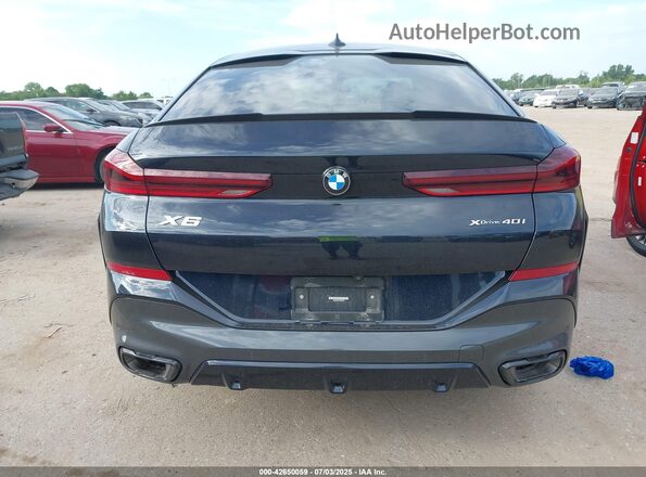 5UXCY6C01P9N44225 2023 BMW X6 Black 