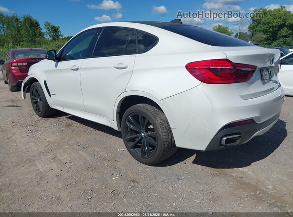 5UXKU0C5XJ0G81274 2018 BMW X6 White 