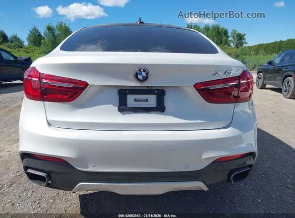 5UXKU0C5XJ0G81274 2018 BMW X6 White 
