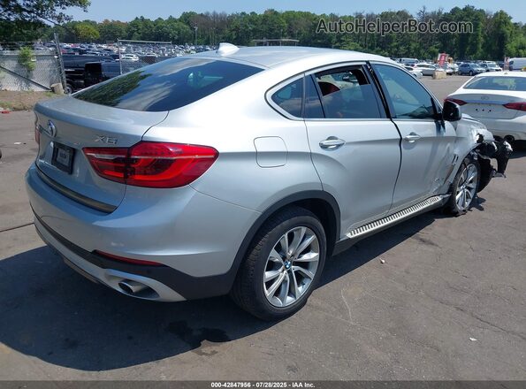 5UXKU2C34H0U28954 2017 BMW X6 Silver 