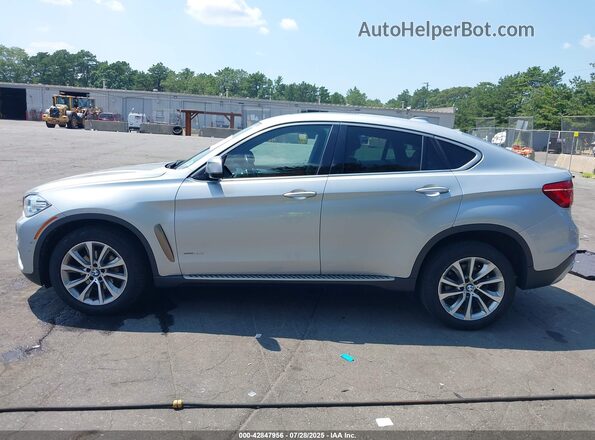 5UXKU2C34H0U28954 2017 BMW X6 Silver 