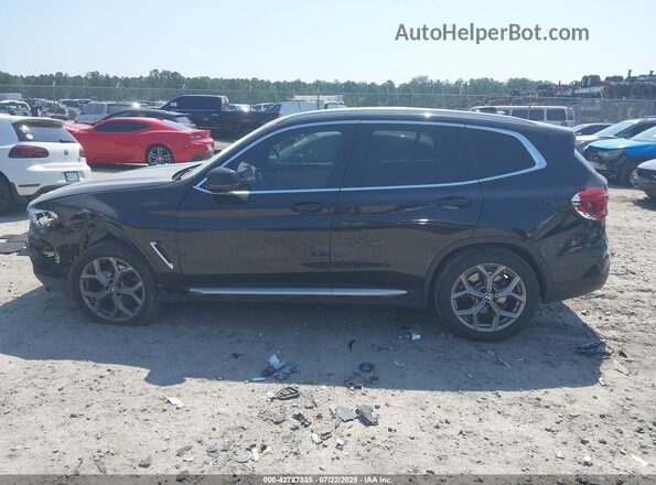 5UXTY3C05M9H28810 2021 BMW X3 Black 360 interior view