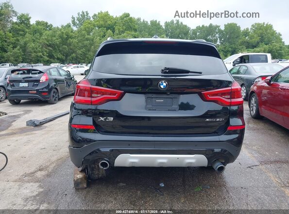 5UXTY5C03M9E36956 2021 BMW X3 Black 