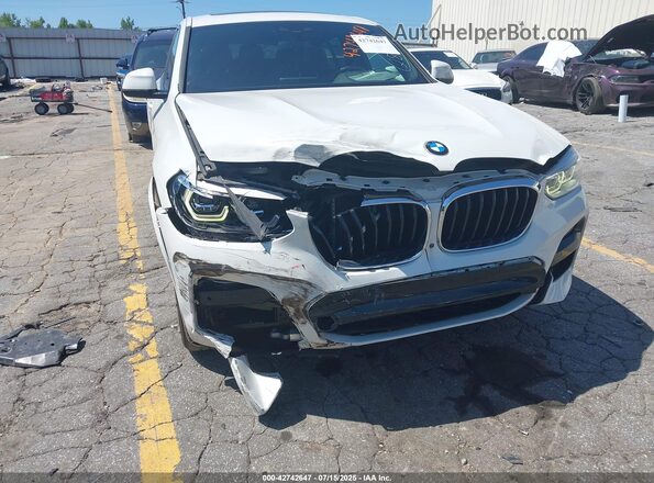 5UXUJ3C59KLG51962 2019 BMW X4 White Vista frontal