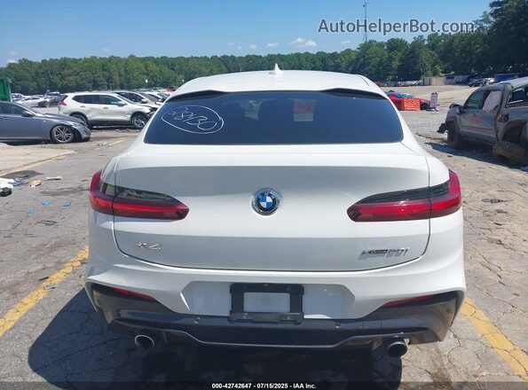 5UXUJ3C59KLG51962 2019 BMW X4 White 