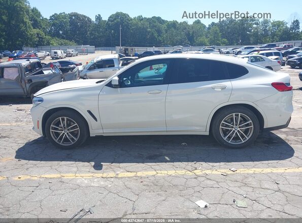 5UXUJ3C59KLG51962 2019 BMW X4 White Vista interior de 360 grados