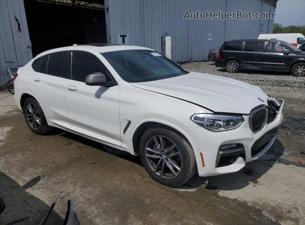 5UXUJ5C54K9A32775 2019 BMW X4 White 