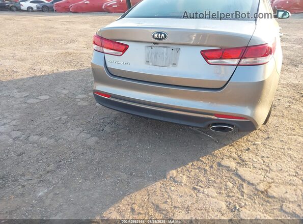 5XXGT4L39GG032473 2016 KIA OPTIMA Tan უკანა სალონის ხედი