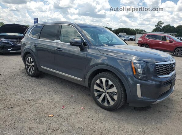 5XYP34HC9MG137059 2021 KIA TELLURIDE Gray Przód prawy