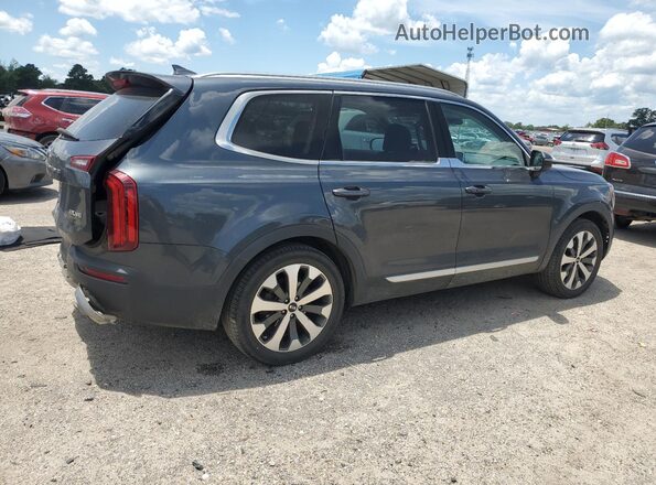 5XYP34HC9MG137059 2021 KIA TELLURIDE Gray Tył prawy