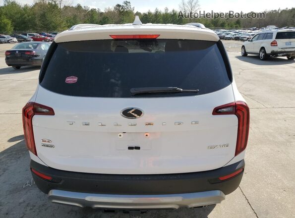 5XYP3DHC6MG132756 2021 KIA TELLURIDE White Vista trasera