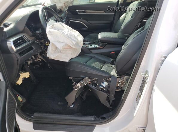 5XYP3DHC6MG132756 2021 KIA TELLURIDE White Vista interior delantera