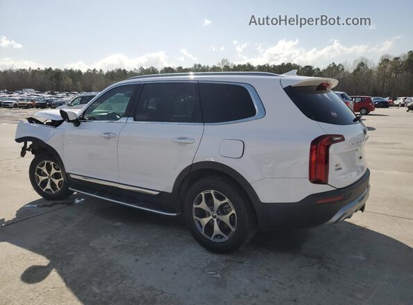 5XYP3DHC6MG132756 2021 KIA TELLURIDE White Trasero izquierdo